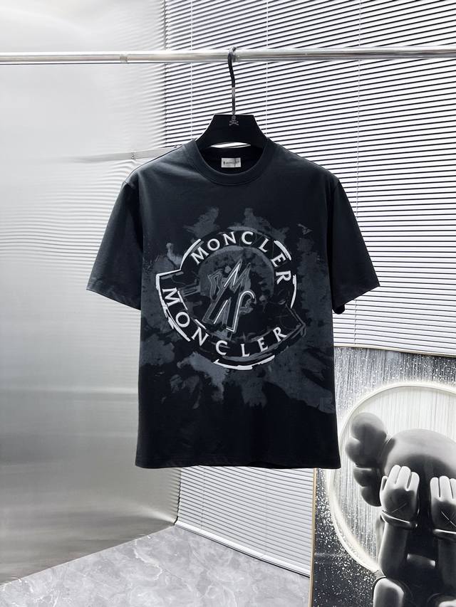 Moncler 2025Ss New Arrival Short-Sleeve T-Shirt, Premium Version! Custom-Made Fa