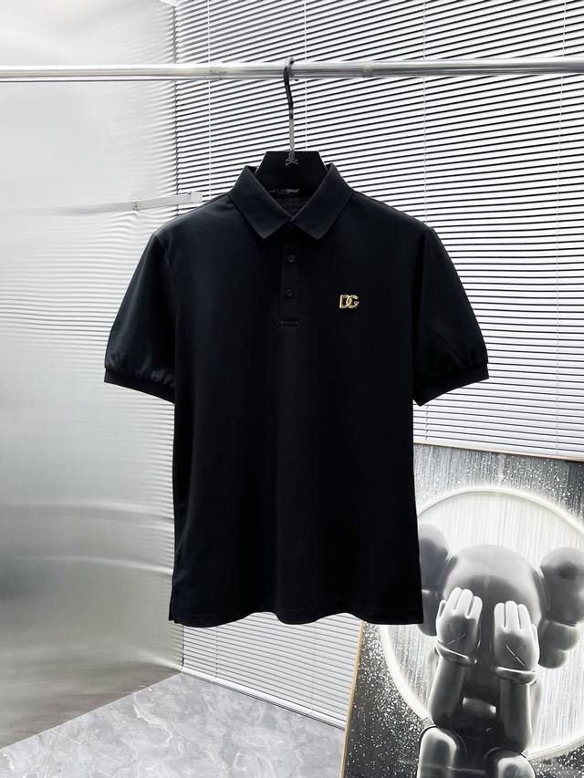 Dolce & Gabbana Dg 2025 Ss Summer New Arrival Collared Short-Sleeve T-Shirt Polo