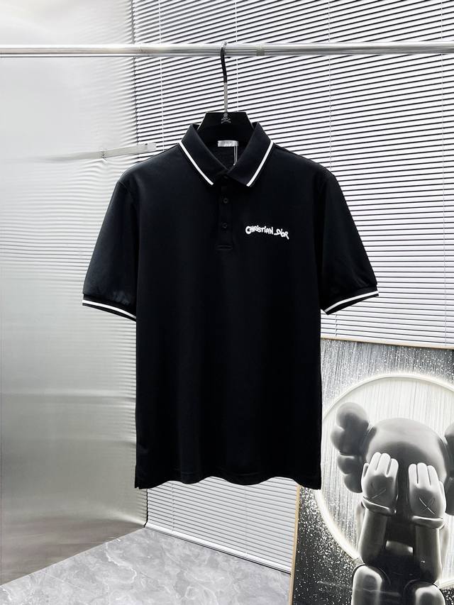 Dior 2025Ss Summer New Arrival Collared Short-Sleeve T-Shirt Polo Shirt, Premium