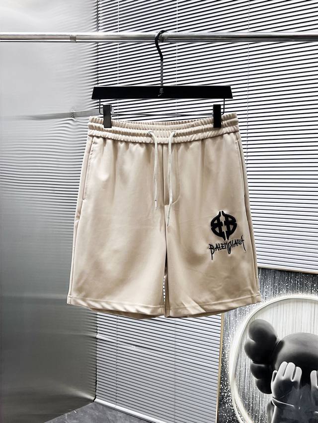 Balenciaga 2025Ss Summer New Arrival Casual Shorts, High-End Version! Custom-Mad
