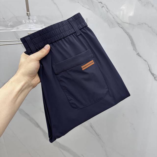 Zegna*Zegna 2025 Spring/Summer New Men's Casual Pants Exclusive New Spring/Summe