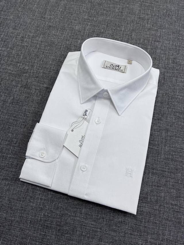 Herm S Authentic Men's High-End Long-Sleeve Shirt, Sourced Through A Trading Com