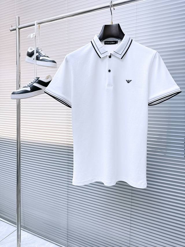 Armani Armani 2025 Summer New Men's Collared Polo Shirt, Unlock Italian Elegance