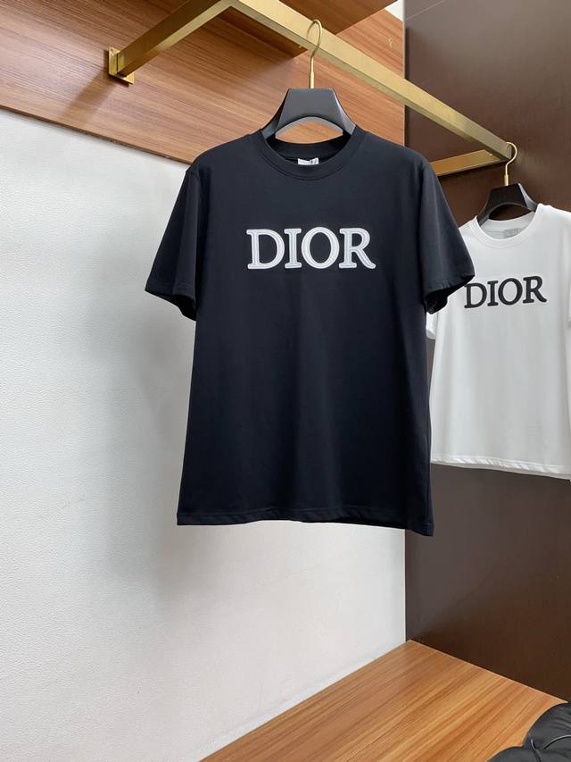 Dior 2025 New Arrival Authentic Men's Casual Oversized Short-Sleeve T-Shirt! Hig