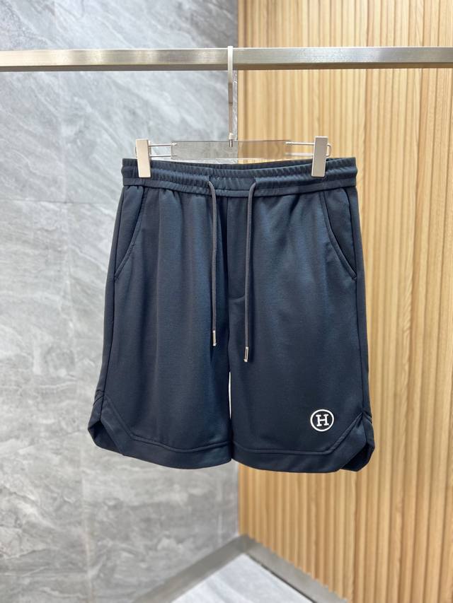 Herm S 2025 Spring/Summer New Arrival Three Labels Complete Five-Pocket Shorts N
