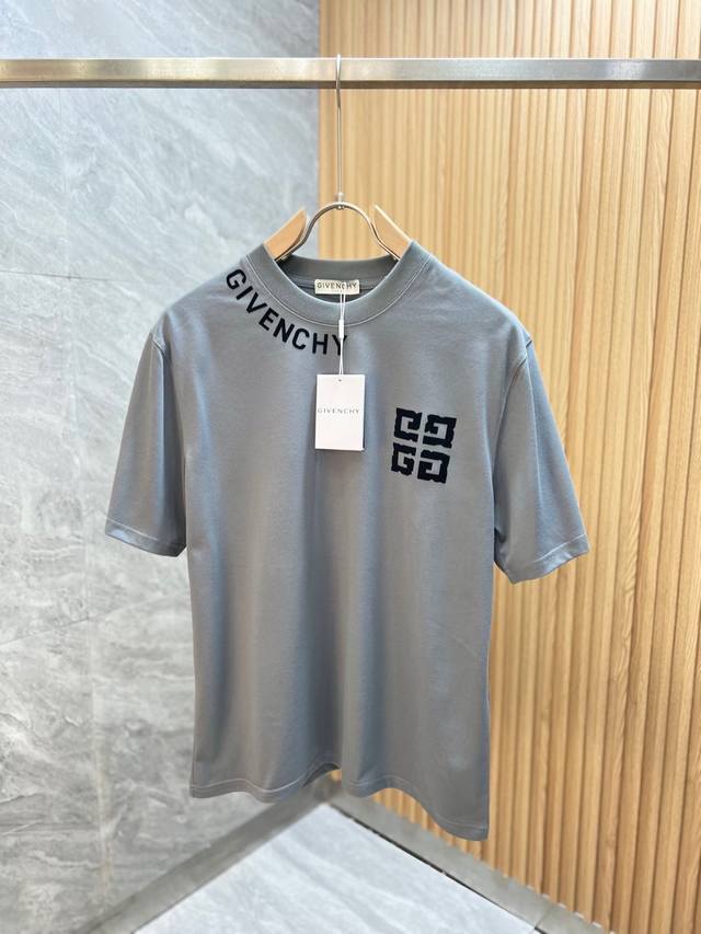 Give Givenchy 2025 Spring/Summer New Arrival, Three Labels Complete, Round Neck