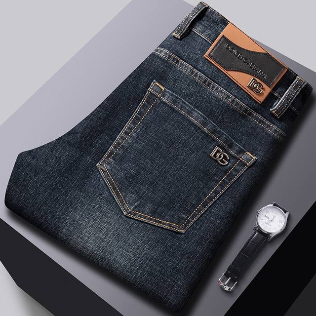 Classic Trend Jeans By Dolce & Gabbana New Arrival, Slim-Fit Five-Pocket Straigh