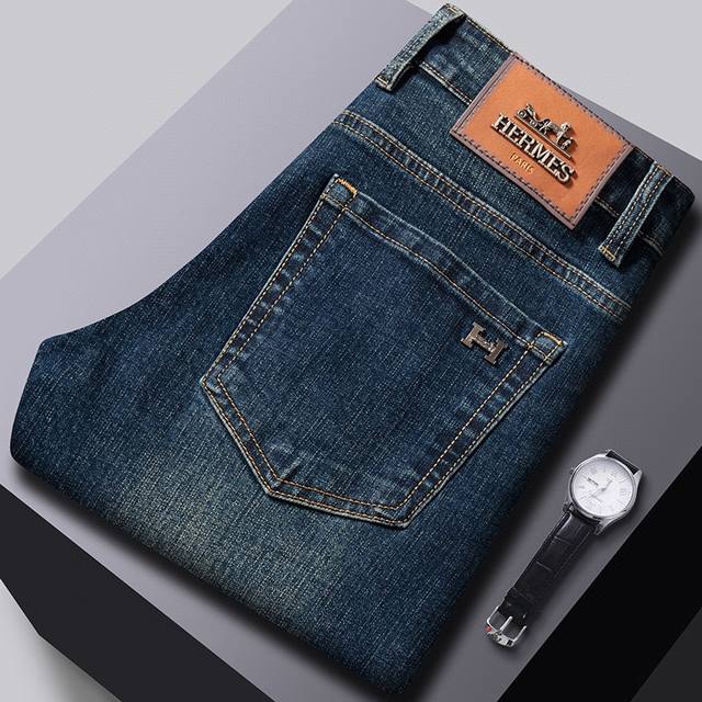 Classic Trend Denim Pants Herm S New Arrival Denim Pants, Autumn/Winter Slimming
