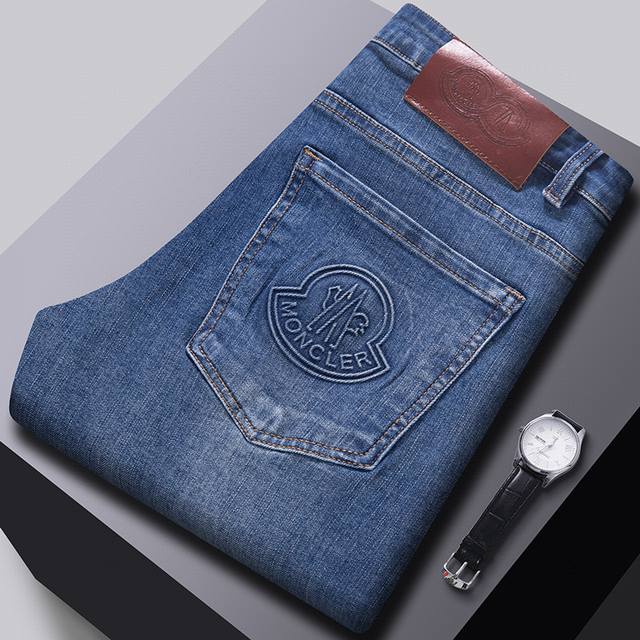 Classic Trend Jeans, Mengkou New Jeans, Autumn/Winter Slimming Classic Five-Pock