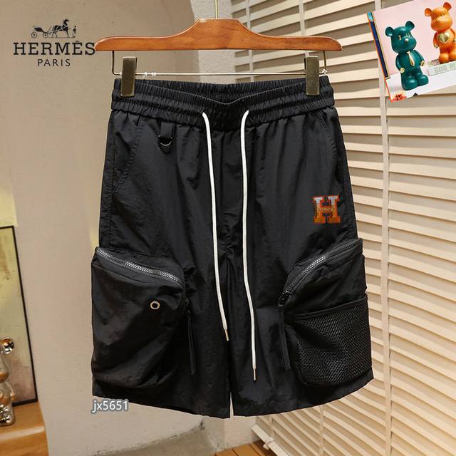 Herm S High-End Custom 25Ss Spring/Summer New Arrival Men's Straight-Leg Origina