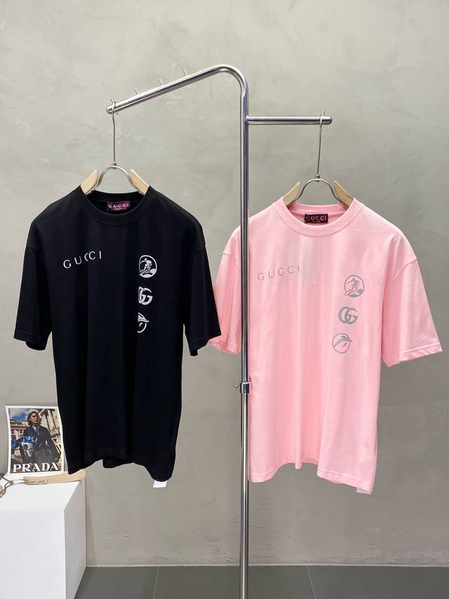 Gucci Exclusive New Arrival Men's Casual Short-Sleeve Shirt - High-End Customiza