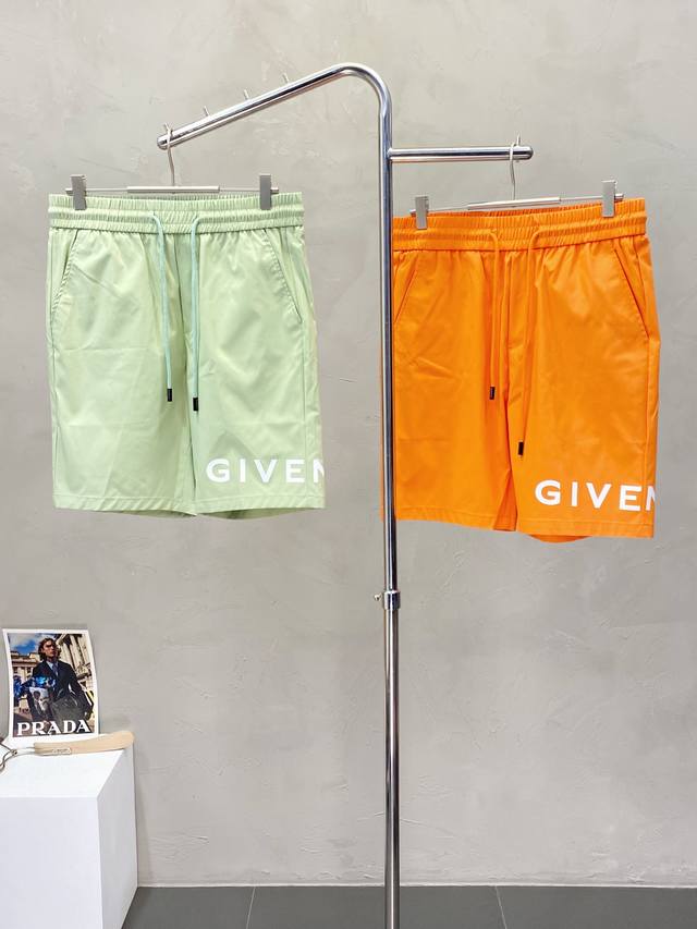 Givenchy Exclusive New Casual Shorts High-End Version! Custom-Made Fabric For Ex