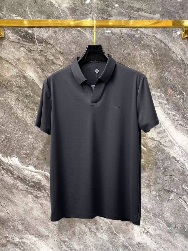 Gucci High-End Business Casual Short-Sleeve Shirt With Collar, Must-Have Item Fo