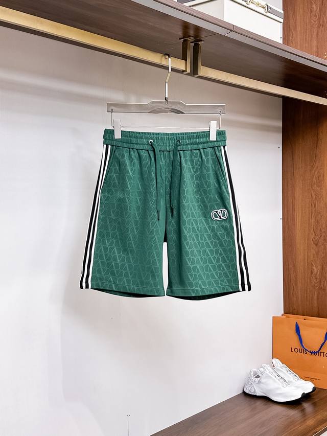 Valentino 2025 Ss Spring/Summer New Arrival Authentic Store Casual Shorts, Featu