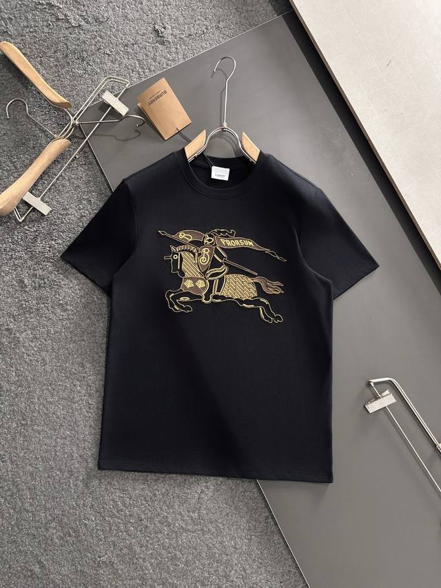 Bbr 2025Ss Spring/Summer Latest Round-Neck Fashion Short-Sleeve T-Shirt, Availab