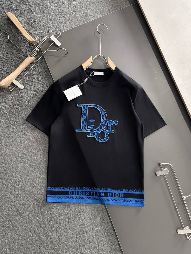 Cd 2025Ss Spring/Summer New Arrival Round Neck Fashion Short-Sleeve T-Shirt, Ava