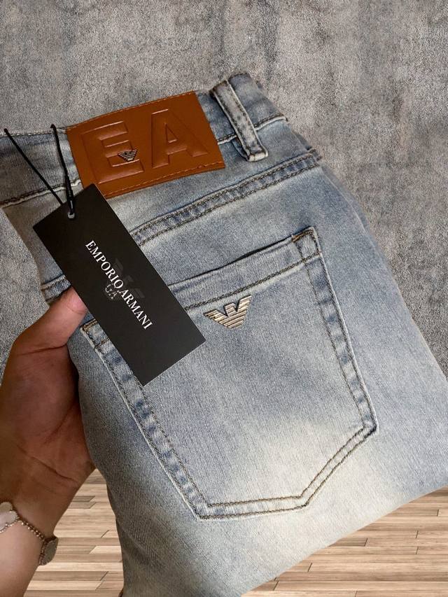 Armani Armani 25Th Anniversary Ss Spring/Summer New Men's Denim Pants. Excellent