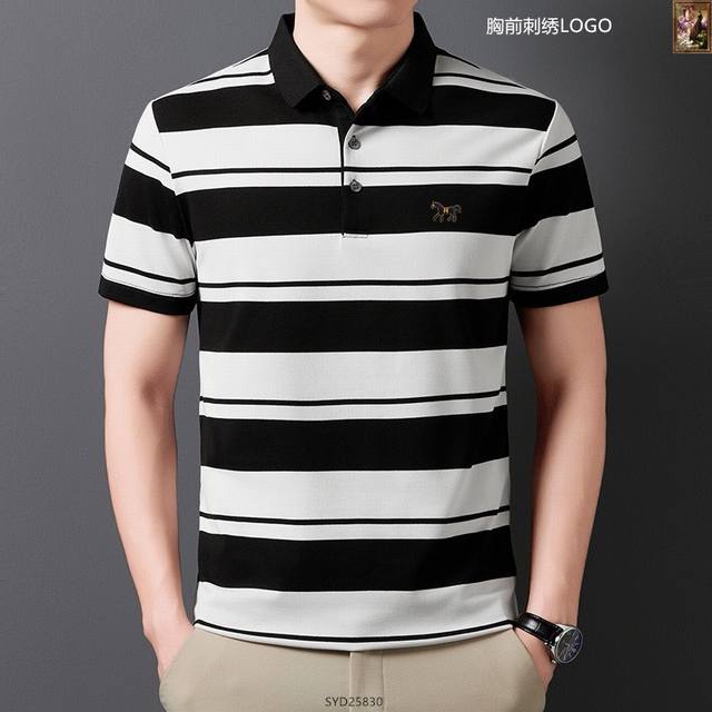 Herm S Next-Day Shipping 2025 Summer New Arrival High-End Custom Fabric Short-Sl