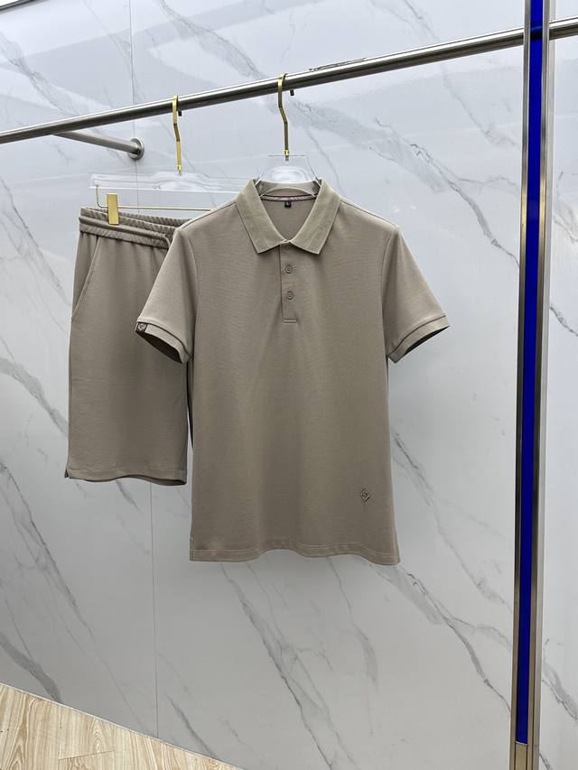 L P2540 Spring/Summer New Arrival Men's Collared Polo Shirt Short-Sleeve T-Shirt