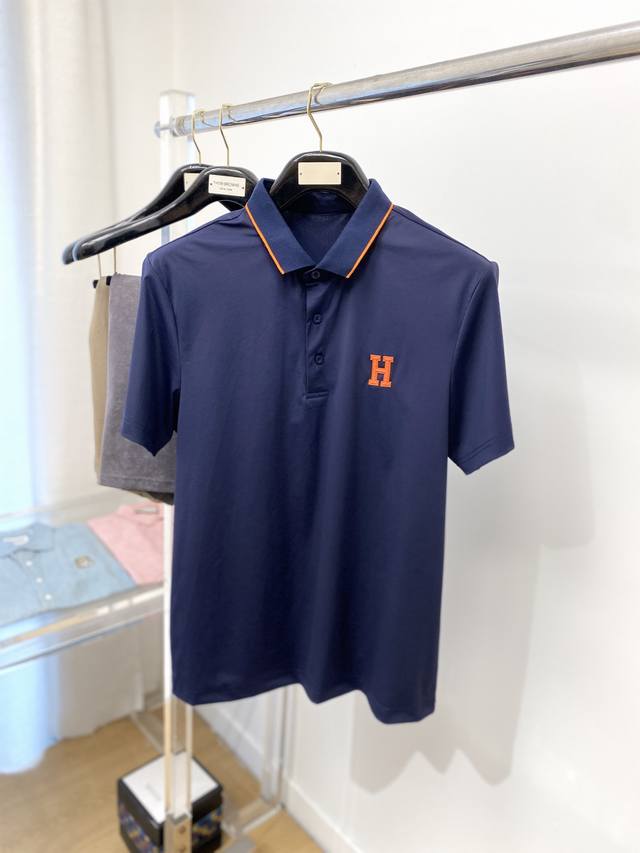 Herm S, 2025 New Short-Sleeve T-Shirt, Stylish And Fashionable, With A Premium P