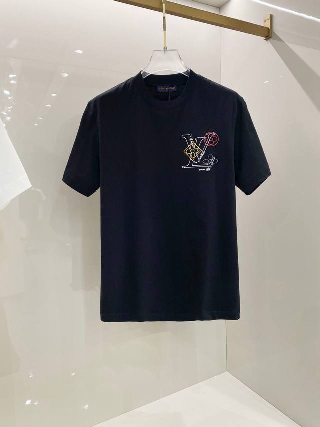 Lv 2025 Early Spring New Arrival Unisex Short-Sleeve T-Shirt! Custom-Made Exclus