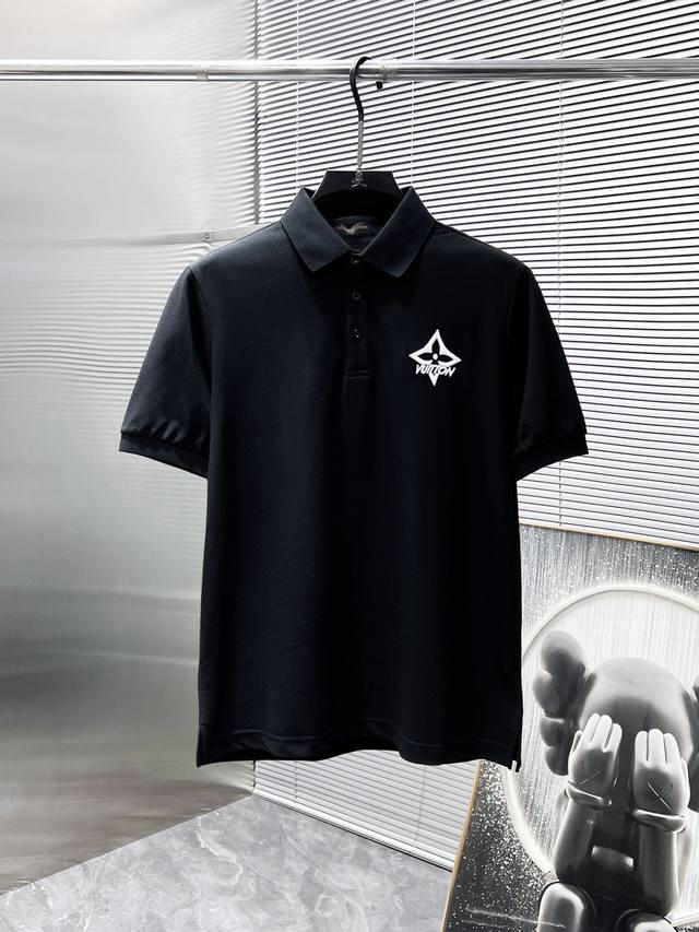 Louis Vuitton Lv 2025 Ss Summer New Arrival Collared Short-Sleeve T-Shirt Polo S