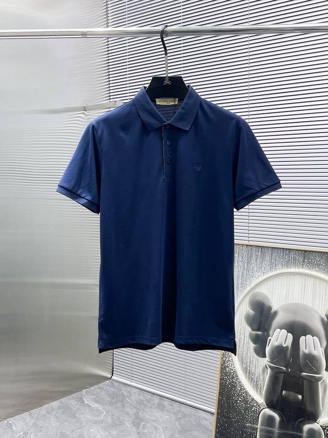 Burberry 2025Ss Summer New Arrival Collared Short-Sleeve T-Shirt Polo Shirt, Pre