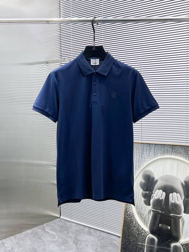 Burberry 2025Ss Summer New Arrival Collared Short-Sleeve T-Shirt Polo Shirt, Pre
