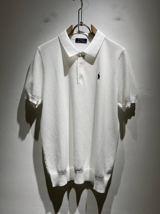 Paul Polosport 2025 Spring/Summer New Knitted Collar Short-Sleeve T-Shirt, A Min