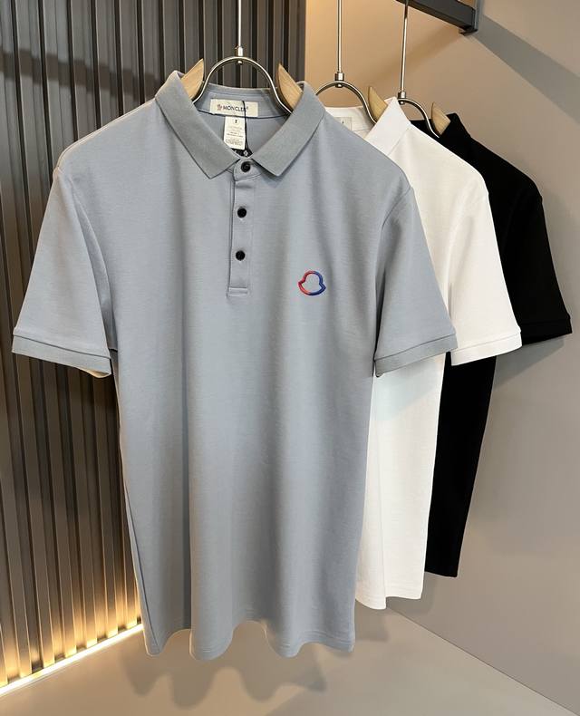Mon Meng**Kou 2025 Spring/Summer New Men's Original Short-Sleeve Polo Shirt, Tra