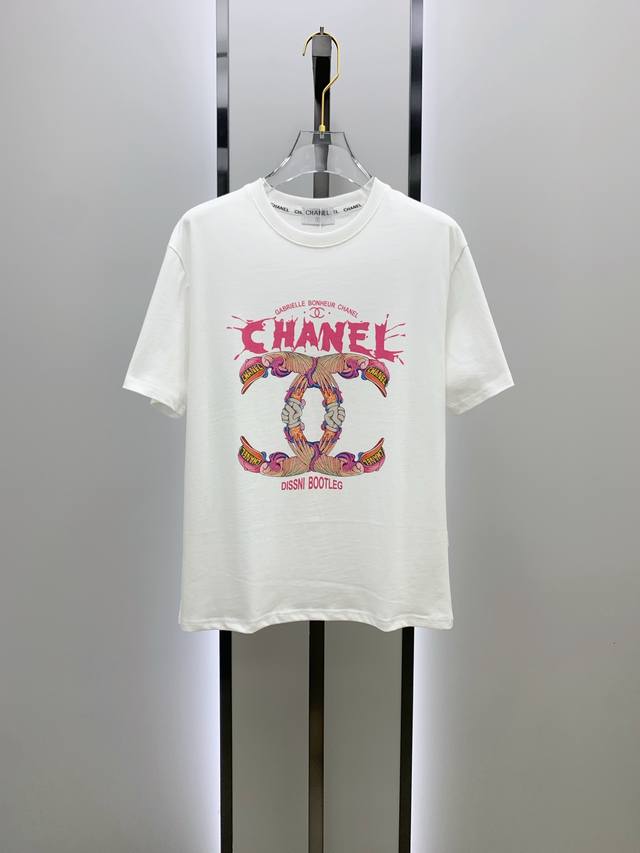 Chanel 2025 Summer New Short-Sleeve T-Shirt, Unique Art Series Exclusive Online
