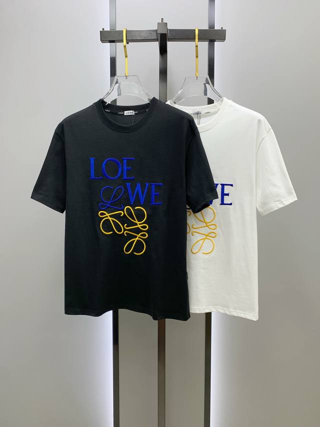 Loewe 2025 Summer New Short-Sleeve T-Shirt, Personalized Art Series Exclusive On