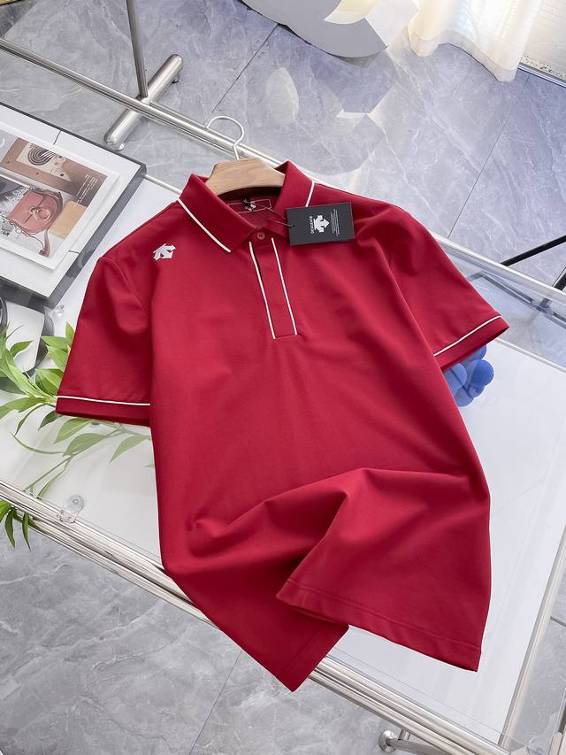 D'sant 25Ss New Spring/Summer Short-Sleeve Collared T-Shirt Polo, Highest Versio