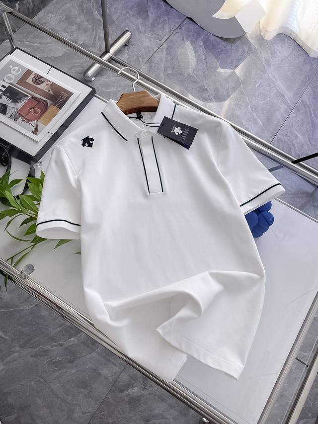 D'sante 25Ss New Spring/Summer Short-Sleeve Collared T-Shirt Polo, Highest Versi