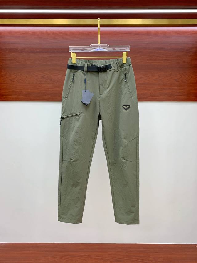 Prada Spring/Summer 25Ss Casual Pants Classic Reappearance, Original Custom-Made