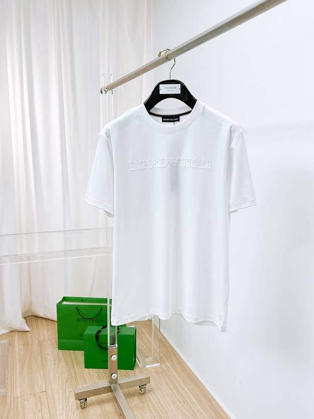 Armani 2025 New Arrival Men's Casual Short-Sleeve T-Shirt! High-End Customizatio
