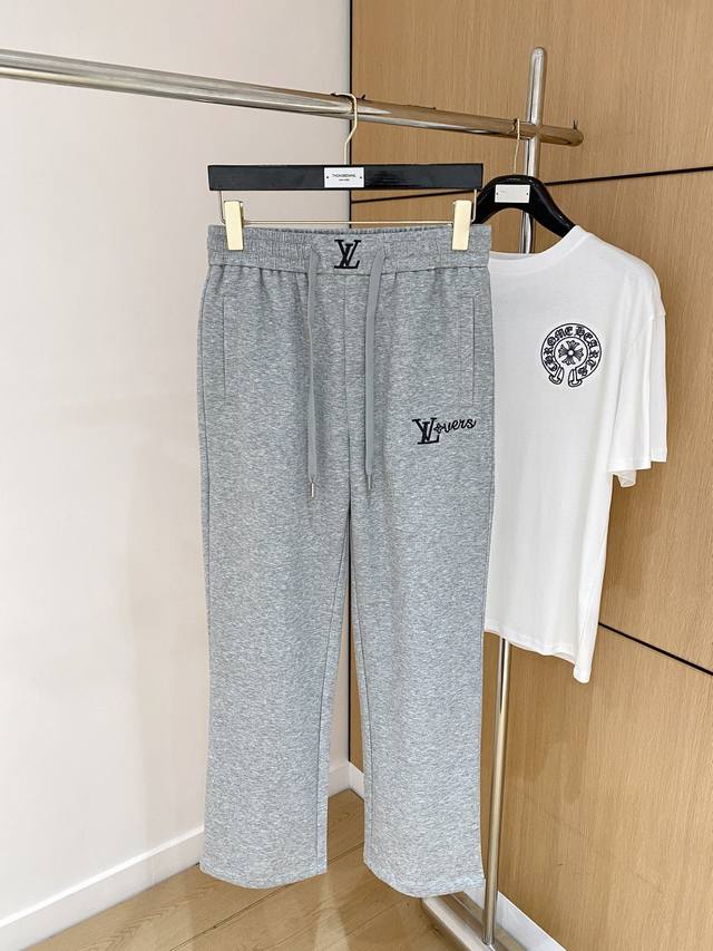 Lv25Ss Spring/Summer New Casual Pants. Custom Copper-Ammonia Silk Air-Layered Bl