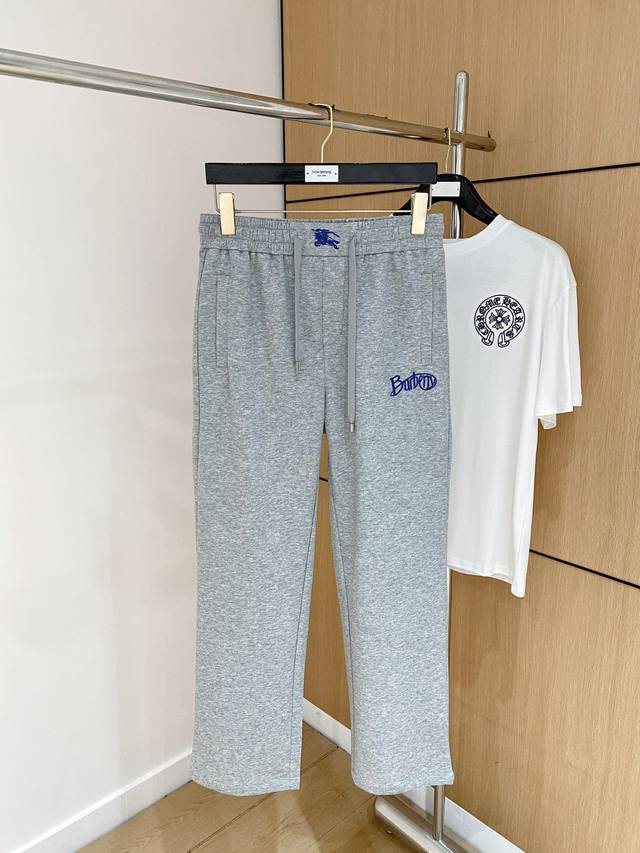 Burberry 25Ss Spring/Summer New Casual Pants. Custom Copper-Ammonia Silk Air-Lay