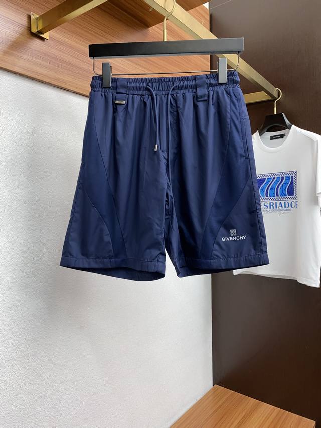 Givenchy 2025 Summer New Casual Quick-Dry Shorts With Drawstring, Versatile And
