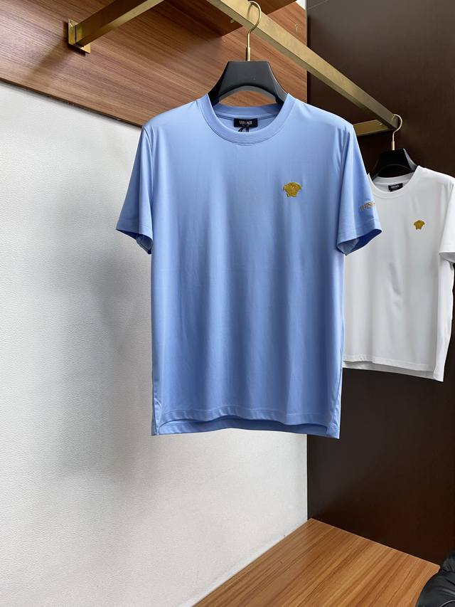 Versace 2025 Spring/Summer New Arrival Exclusive Store Latest Round Neck Short-S