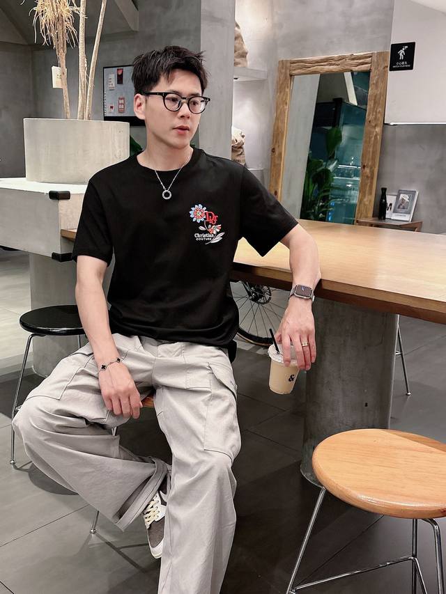 Dior Exclusive New Arrival Men's Casual Short-Sleeve Shirt - High-End Customizat