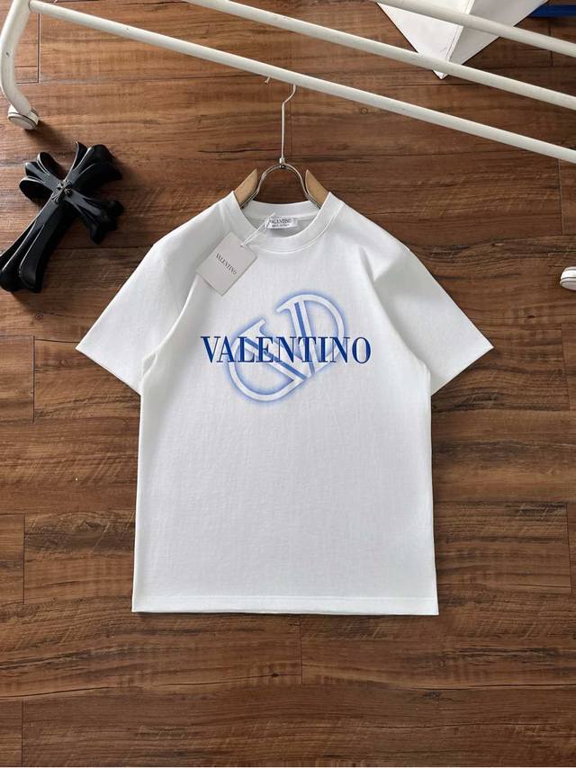 Valentino 2025 Summer New Arrival Unisex Short-Sleeve T-Shirt! Custom-Made Exclu