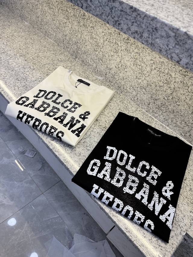 Dg Dolce & Gabbana 2025 Spring/Summer New Arrival Short-Sleeve T-Shirt Exclusive