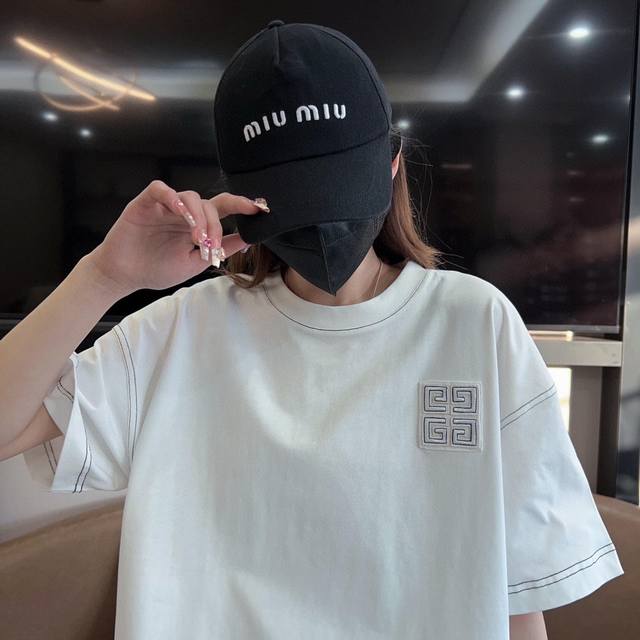 High-End Replica Givenchy Gvc Chest 4G Embroidered Short-Sleeve Shirt White Fabr