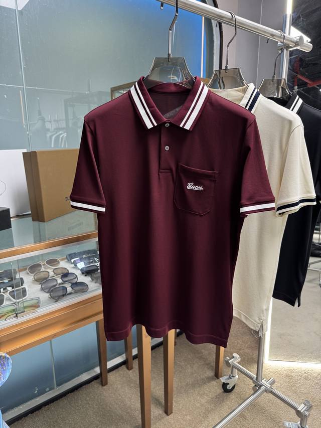 New Arrival 25Ss G-House Early Spring New Arrival Polo Shirt With Mid-Length Col