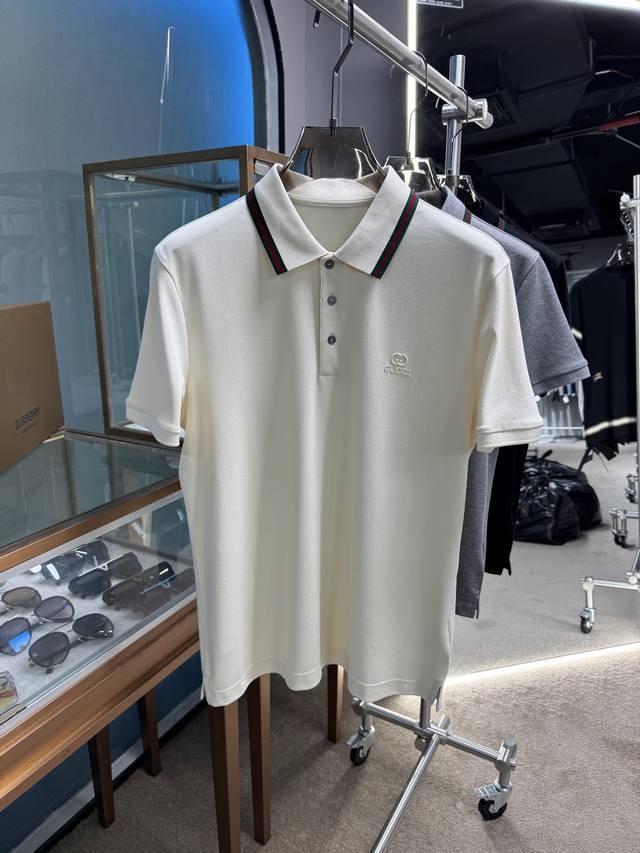 New Arrival 25Ss G-House Early Spring New Arrival Polo Shirt With Mid-Length Col