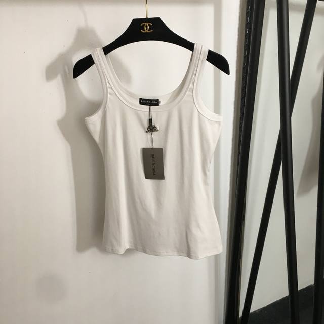 Style Number 20252523 Balenciaga* New Arrival Metal Logo Letter Fitted Strapless