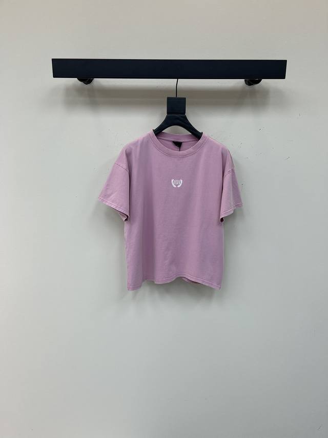 Balenciaga 2025 New Arrival! Irregular Embroidery, Custom-Made Yb 100% Cotton Ma