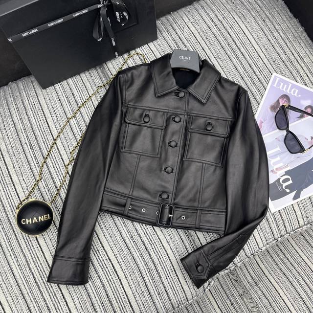 Strongly Recommended 2025 Early Spring/Summer Collection Ysl* New Sheepskin Jack