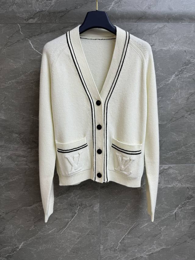 Spring/Summer New Arrivals Now Available! L-Brand Pocket Logo Cardigan From The